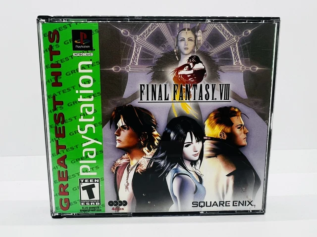 Jeu Final Fantasy 8 Complet Sur PS1 Et PS2 - Bon état, Version Française, Un Classique !
