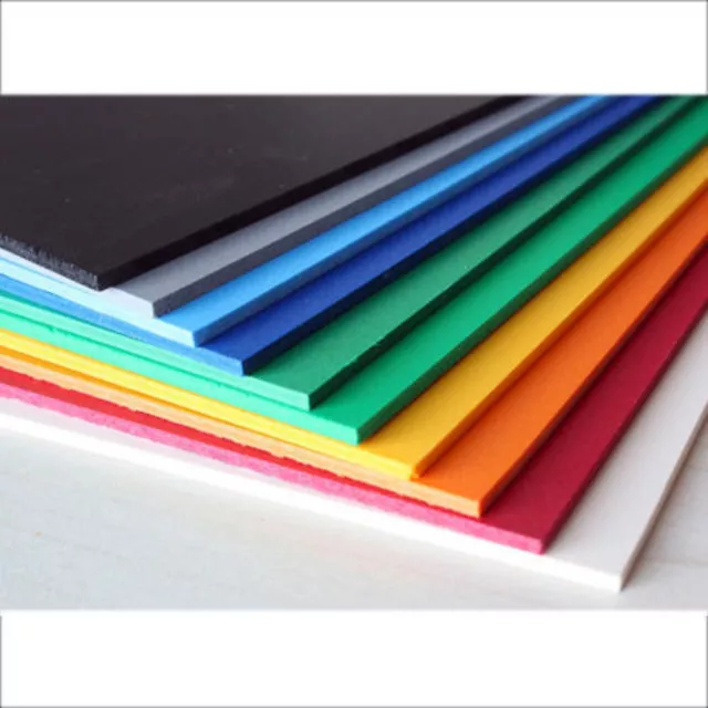 Foam Board Size A4, A3, A2, A1, Thickness 3mm, 5mm, 10mm, Colour, White or Black