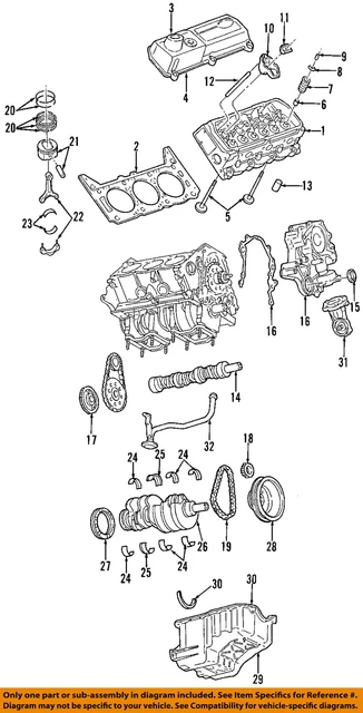 FORD OEM-Valve Cover Gasket F6ZZ6584AA