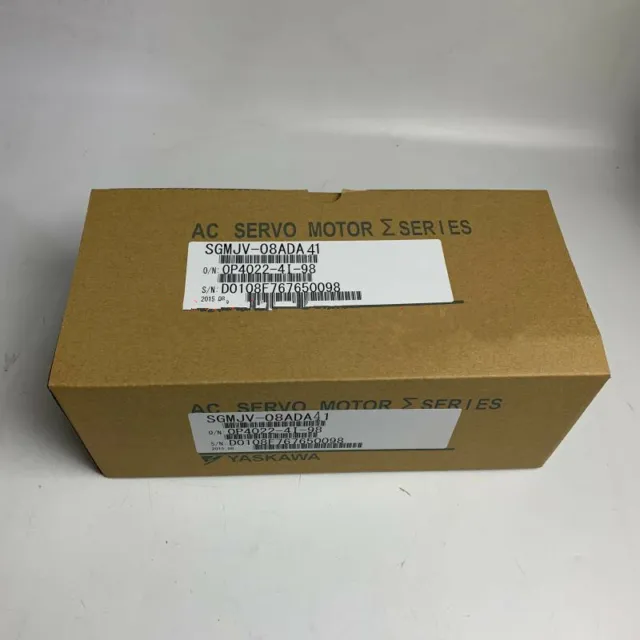 1Pc Yaskawa Ac Servo Motor Sgmjv-08Ada41 New Original