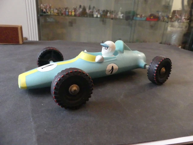 Ancien Jouet Blue Box Années 70 - Voiture De Formule 1 Super Racer Mécanique - État Neuf, Modèle 316