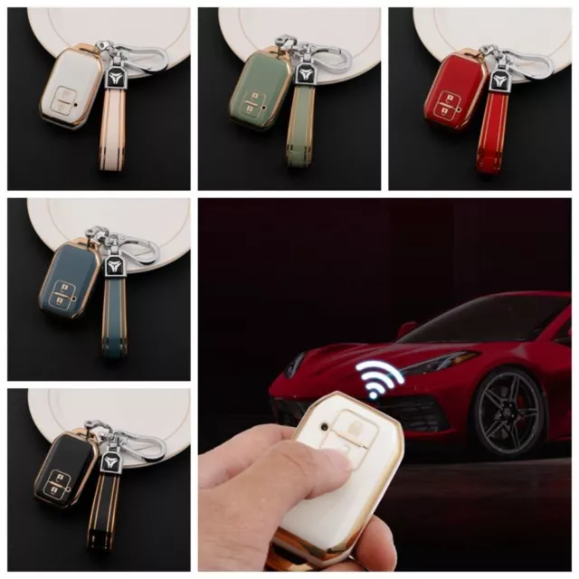 2 Buttons 2 button Remote Key Holder Protector  Car Remote Key