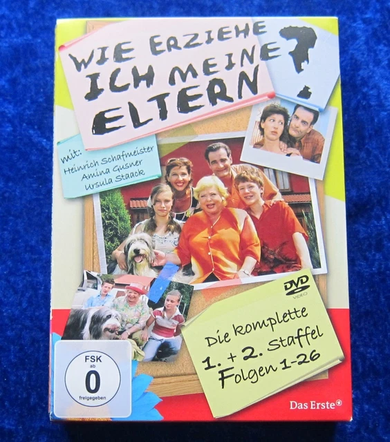 Wie Erziehe Ich Meine Eltern Folge 1 WIE ERZIEHE ICH meine Eltern? Staffel 1 & 2 Folgen 1 - 26, DVD Box