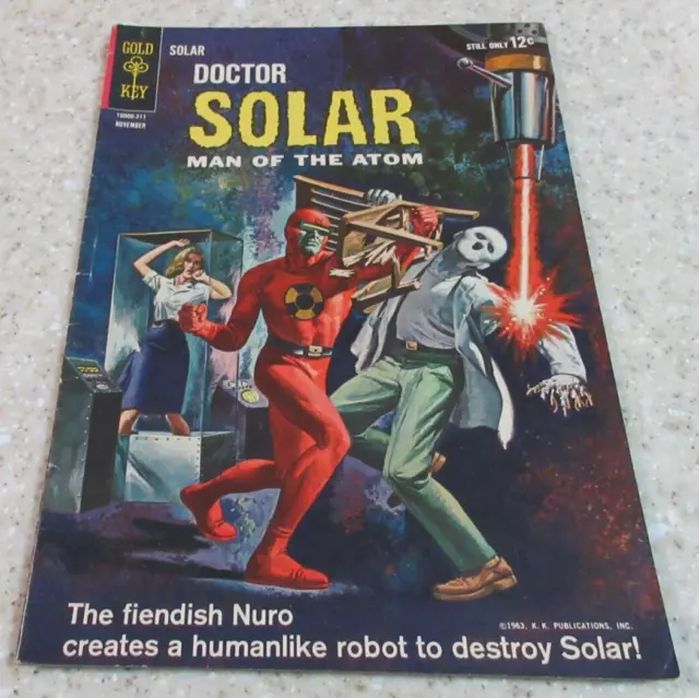 Doctor Solar Man of the Atom 6 (FN+ 6.5) 1963, 30% off Guide = $16.10