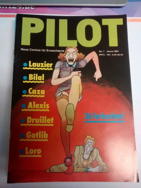 KULT-REIHE &amp;PILOT-NEUE COMICS für Erwachsene&amp;quot; Volksverlag Heft 1 ...