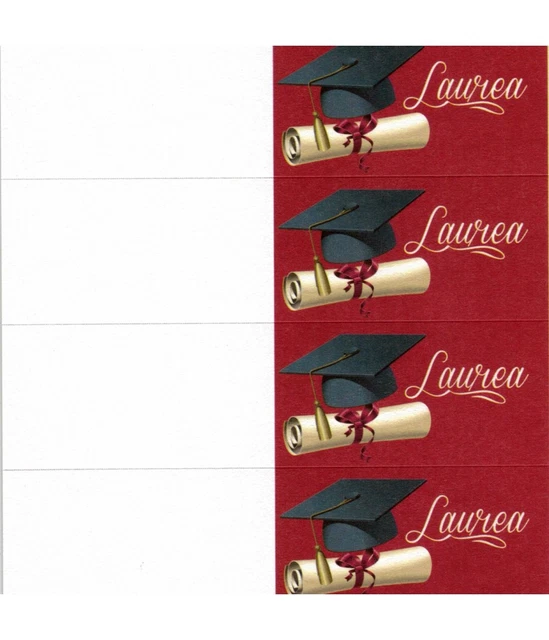 50 Bigliettini Bomboniera Laurea Pergamena Non Personalizzati 20221121190016 0