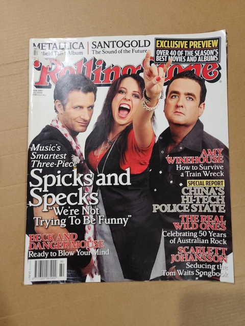 ROLLING STONE MAGAZINE #680 July 2008 Spock's And Specks Amy