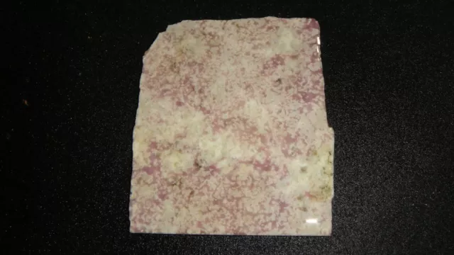 Old Pink Speckled Nephrite Jade Slab   218  Grams