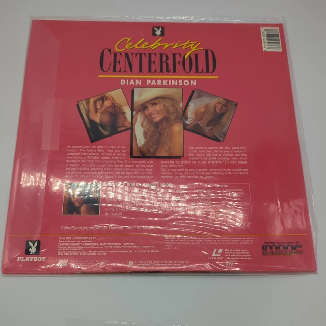 PLAYBOY CELEBRITY CENTERFOLD Dian Parkinson Laserdisc 1993 EUR 46,22