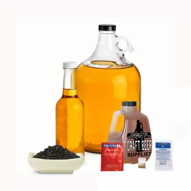 1 galón Nano-Meadery | Kit de recarga de receta de hidromiel de miel de saúco