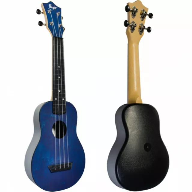 Flight TUS35 - ukulele travel en ABS - Dark Blue