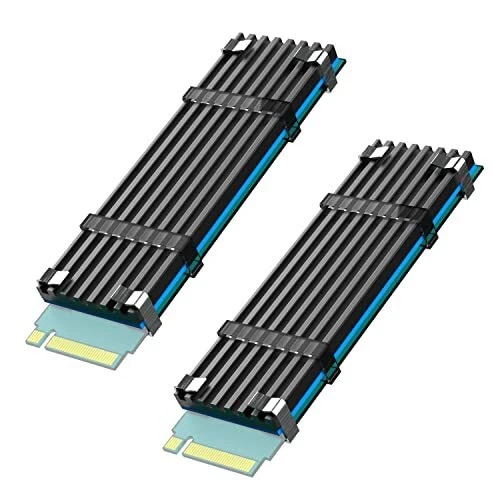 GLOTRENDS M.2 2280 Radiateurs Dissipateur PS5 et PC Installation pour SSD M.2...