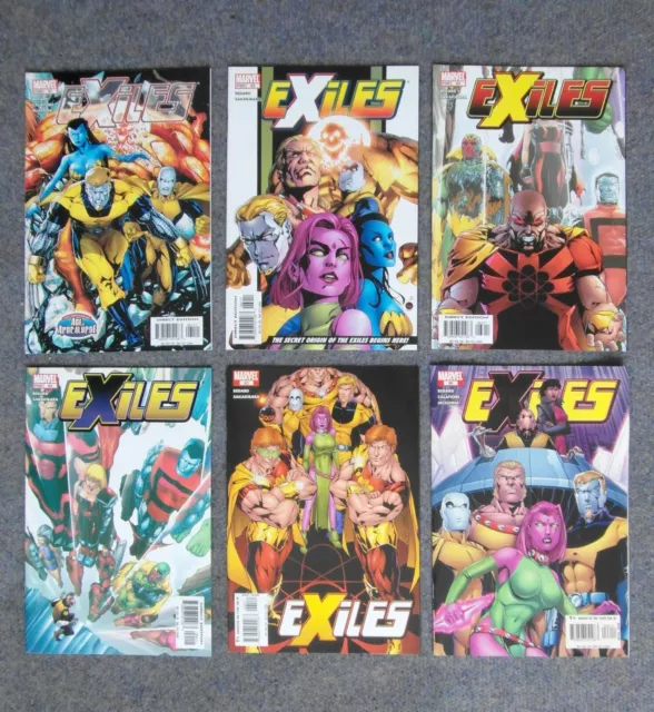 Exiles (Band 1) Ausgaben #61-66 - Marvel 2001 - X-Men Was wäre wenn? Multiversum - VF/NM