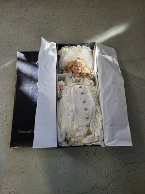 Emerald Collection Hand Painted Porcelain Doll