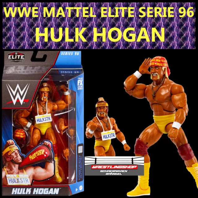 Wwe Mattel Elite 96 Hulk Hogan Wrestling Action Figur Raw Smackdown Basic Wcw