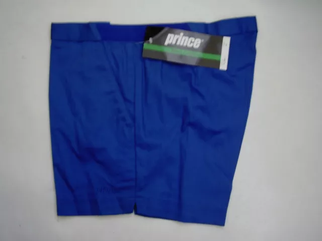 Mens Blue Green Navy Retro Prince Tennis Shorts Various Sizes New Old Stock!!!