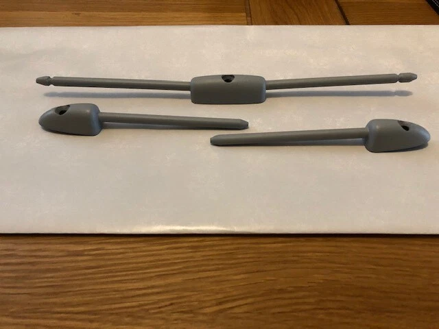 TRIUMPH SPITFIRE MK1 MK2 TR4 sunvisor brackets remanufactured