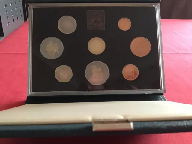 1983 United Kingdom Proof Coin Collection Royal Mint Set