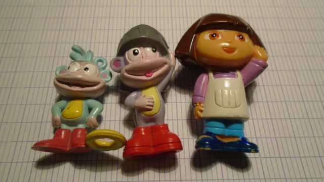 Dora l'exploratrice figurine le lot de 3