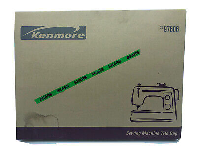Nuevo Bolso Bolsa de transporte de la máquina de coser Kenmore Azul 2097606 portátil Sears Craft