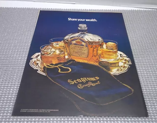 https://www.picclickimg.com/uZAAAOSwnGJlZppT/1974-Seagrams-Crown-Royal-Share-Your-Wealth-Vintage.webp