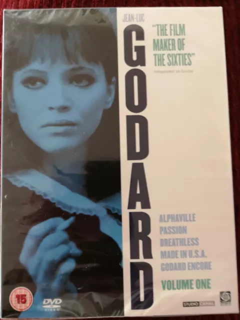 Jean-Luc Godard Collection Vol.1 (DVD, 2007, 5-Disc Set, Box Set) Brand new.