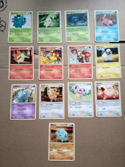 Lot de cartes Pokémon Édition Appel Des Légendes