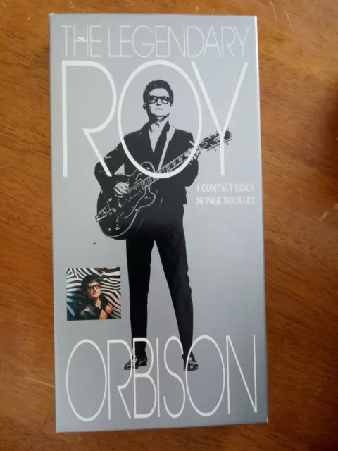The Legendary Roy Orbison Box Set 4 Disc Booklet Box A4K 46809 CBS
