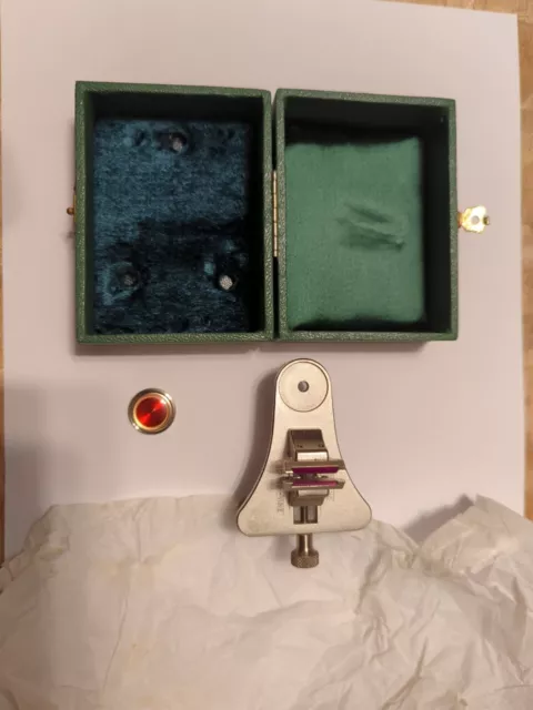 Équilibre Aux Balanciers Bergeon N°2802 Avec Lames Rubis Et Niveau D'eau