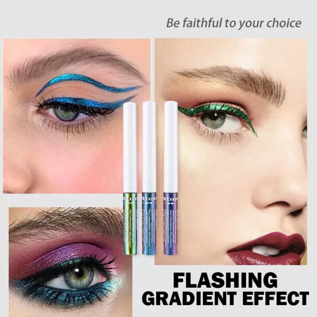 Liquido Ombretto Perlescente Camaleonti Eyeliner Ombretto Metallico Shimmer