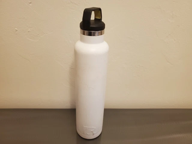 RTIC 26oz Double Vacuum Insulated Stainless Steel Water Bottle - Chalk (White)
