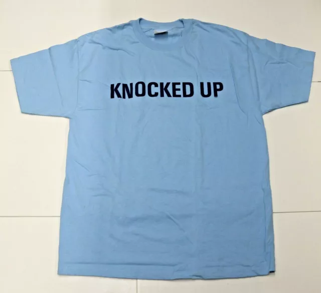 KNOCKED UP - PROMO MOVIE T-Shirt - Size: ADULT LARGE (L) - PROMOTIONAL ITEM