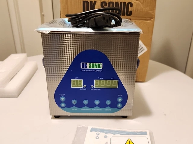 DK Sonic Ultrasonic Cleaner! 2 Liter Capacity NEW DK-210S