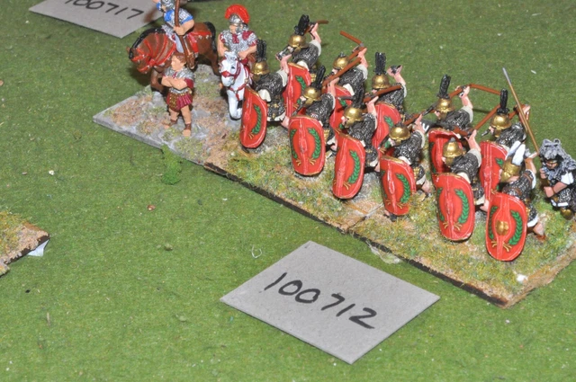 28mm roman era / early - princips 15 figs - (100712)
