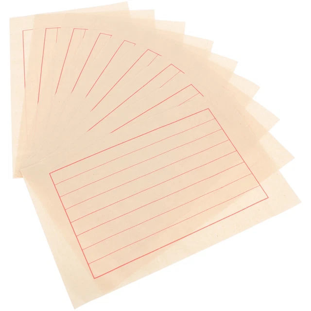 50 SHEETS CHINESE Rice Paper Traditional Calligraphy Writing Practice £ ...