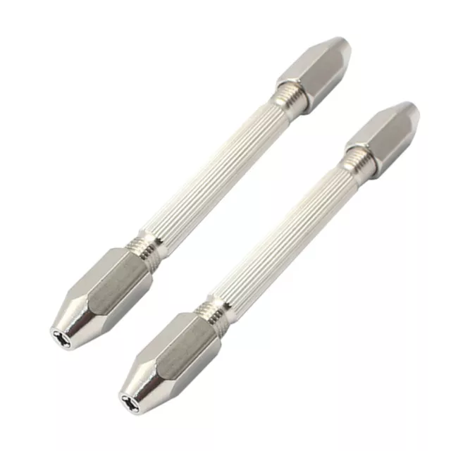 2pcs mini push drill Jewelry Hand Drill Pin Vise Tool Watch Pin Vise Hand