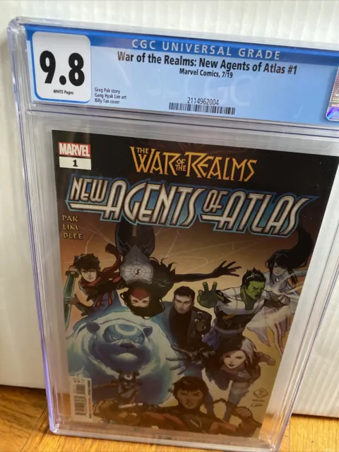 New Agents of Atlas #1 - CGC 9.8 War of the Realms