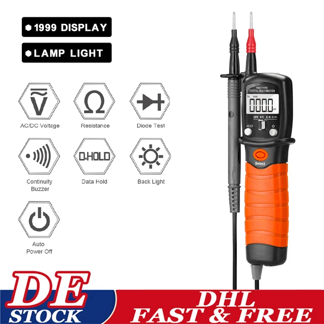 BTMETER MULTIMETER DIGITAL AC/DC Stromspannung Ohmmeter Durchgangspr%c3%bcfer Stift 363832270656 BTMETER MULTIMETER DIGITAL AC/DC Stromspannung Ohmmeter Durchgangspr%c3%bcfer Stift 363832270656