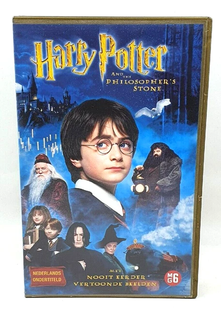 HARRY POTTER E la pietra filosofale [VHS] Daniel Radcliffe Ex-affitto