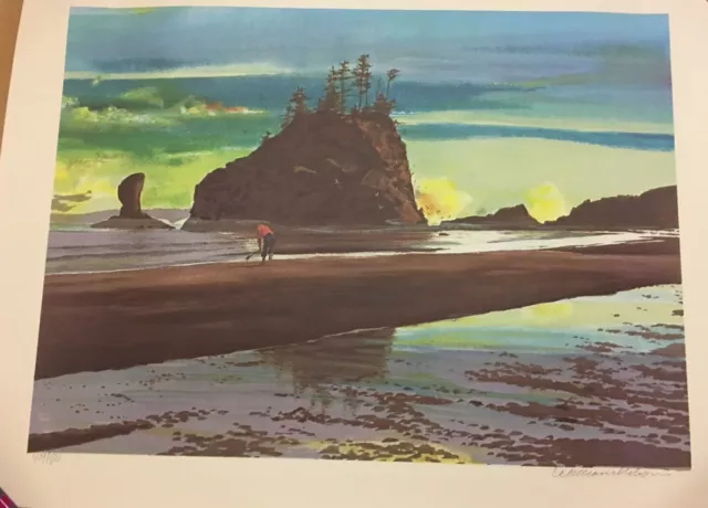 William Nelson "Majestic Rock" Signed Limited Edition Serigraph