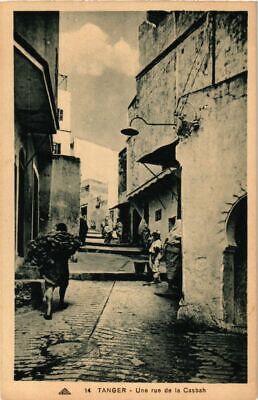 CPA ak morocco tangier - a street in the casbah (219853)