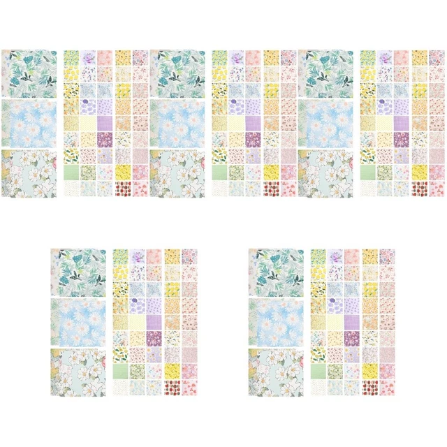 5 pz 1 sacchetto cuciture trapunta tessuto fogli panni trapunta fai da te patchwork trapunta