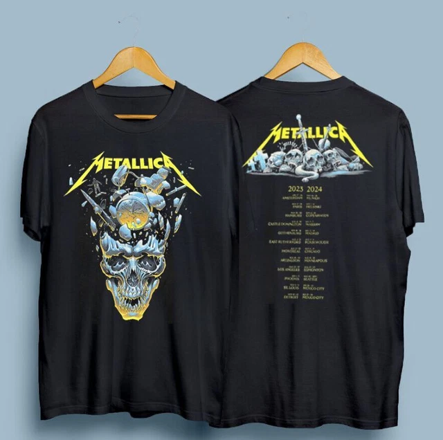 SALE!! METALLICA BAND Metal Tour 2023 2024 M72 Tour Music Event TShirt