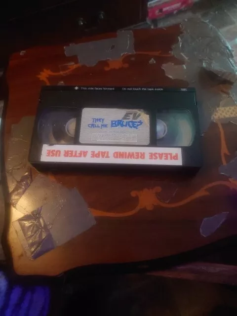 THEY CALL ME BRUCE - Original 1982 Pre Cert - VHS ONLY - VERY RARE EX RENTAL PAL