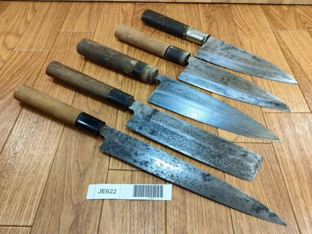 Japanisch Küchenchefs Küche Messer Set 5 Teile Yanagiba - Deba Usuba Von Japan