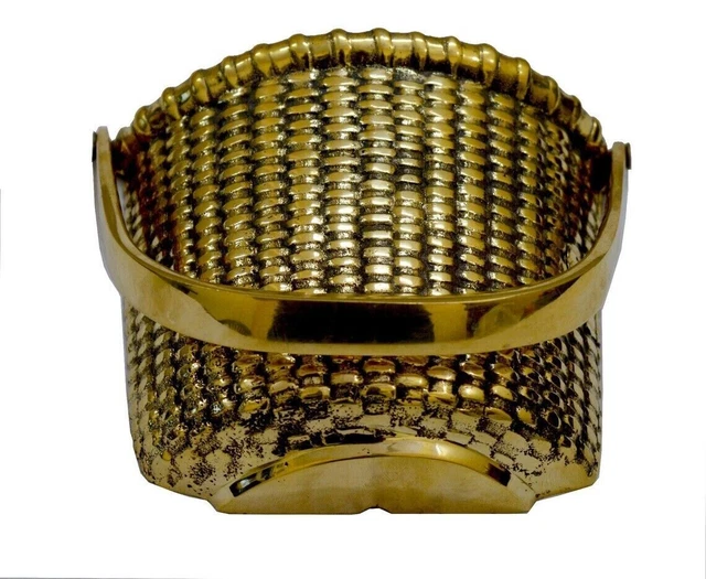 Panier en laiton heurtoir de porte accessoires de porte en laiton nautique...