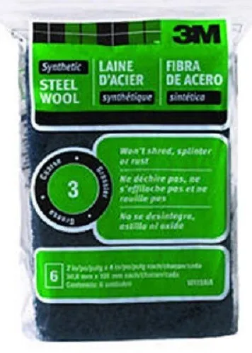 3M #2 Medium Synthetic Steel Wool Pad