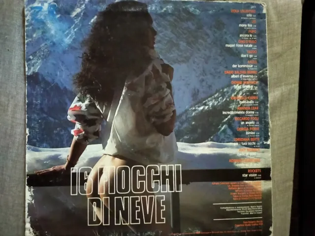 vinili 33 giri LP 16 Fiocchi Di Neve. Compilation