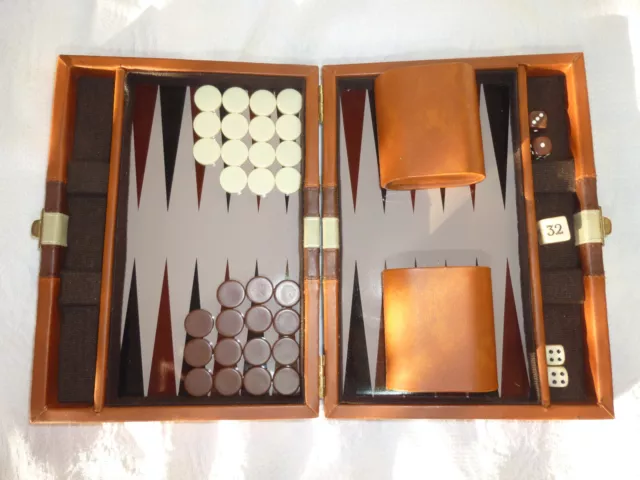 Backgammon Spiel Koffer