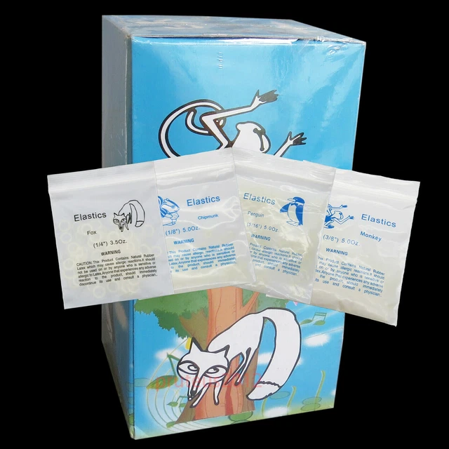 Dental Orthodontic Rubber Bands Ortho Elastics Latex Braces 1/8-3/16 3.5-6.5oZ A